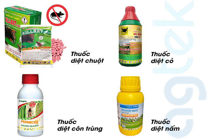 phân loại thuốc trừ sâu