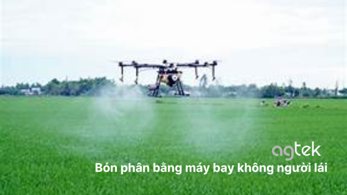 Bón phân biến đổi bằng máy bay không người lái