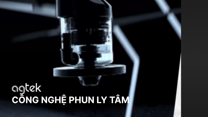 MÁY Bay phun thuốc sử dụng công nghệ phun ly tâm