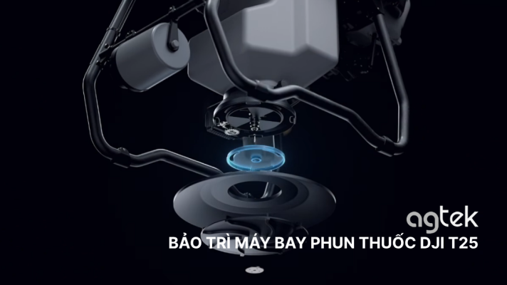 HƯỚNG DẪN VẬN HÀNH MÁY BAY PHUN THUỐC DJI T25