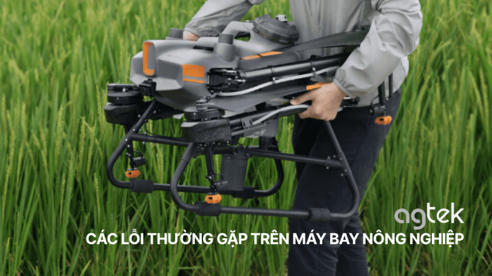 CÁC LỖI THƯỜNG GẶP TRÊN MÁY BAY NÔNG NGHIỆP VÀ CÁCH KHẮC PHỤC