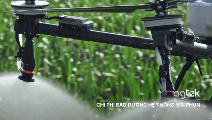 CHI PHÍ BẢO DƯỠNG HỆ THỐNG VÒI PHUN