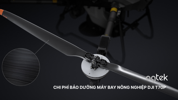 CHI PHÍ BẢO DƯỠNG MÁY BAY NÔNG NGHIỆP DJI T70P