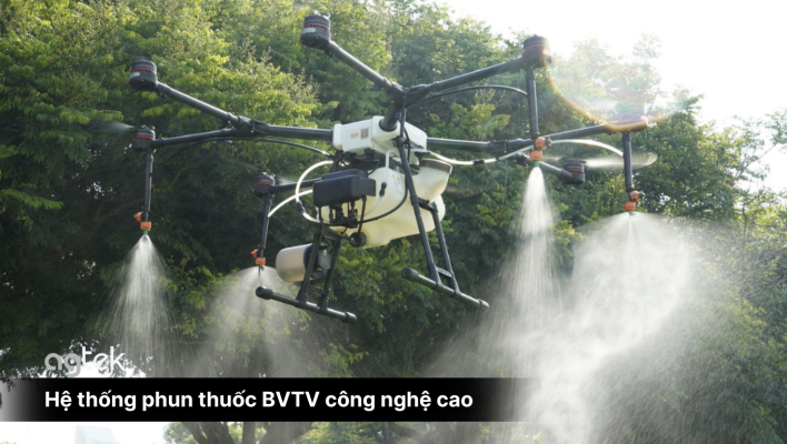 Hệ thống phun thuốc BVTV công nghệ cao, cơ chế hoạt động cuẩ thuốc bvtv