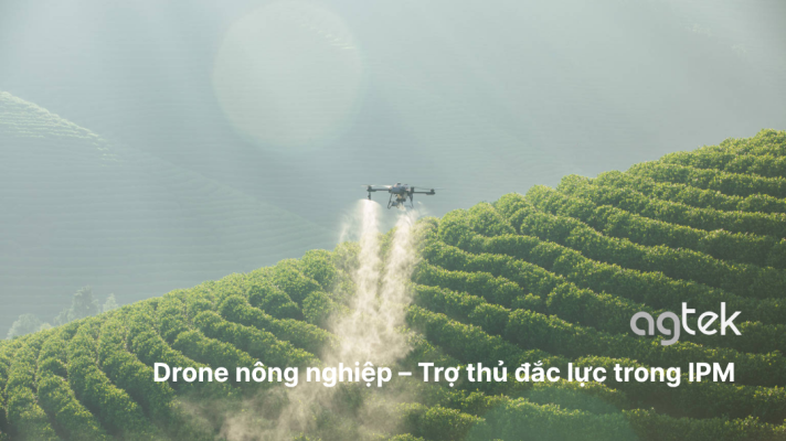 Drone nông nghiệp – Trợ thủ đắc lực trong IPM