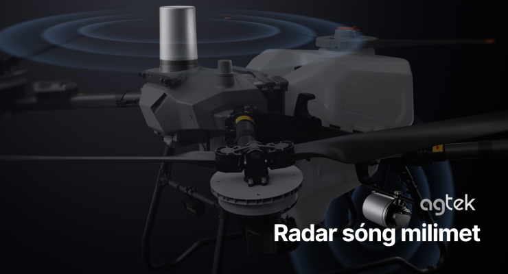 Phụ kiện drone nông nghiệp DJI không thể thiếu, radar sóng máy bay nông nghiệp, an toàn vượt chướng ngại vật