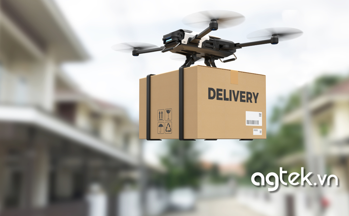 Ứng dụng thực tế của drone trong giao hàng