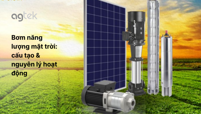 Bơm năng lượng mặt trời: cấu tạo & nguyên lý hoạt động