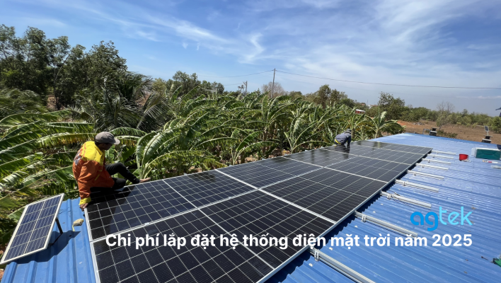 Chi phí lắp đặt hệ thống điện mặt trời năm 2025