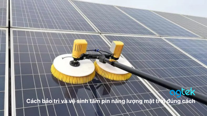Cách bảo trì và vệ sinh tấm pin năng lượng mặt trời đúng cách