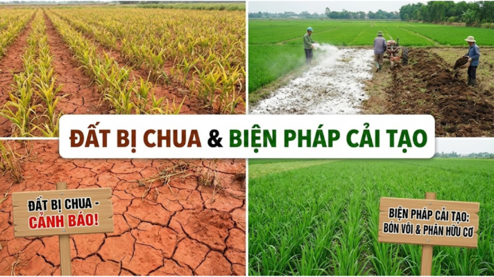 đất chua, nguyên nhân và biện pháp cải tạo