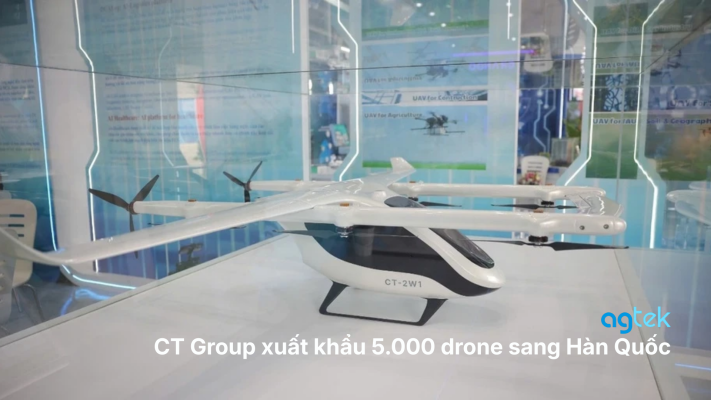 CT Group xuất khẩu 5.000 drone sang Hàn Quốc