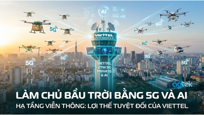 Taxi bay và Drone Logistics Công nghệ Viettel High Tech, 5G, AI, drone bay