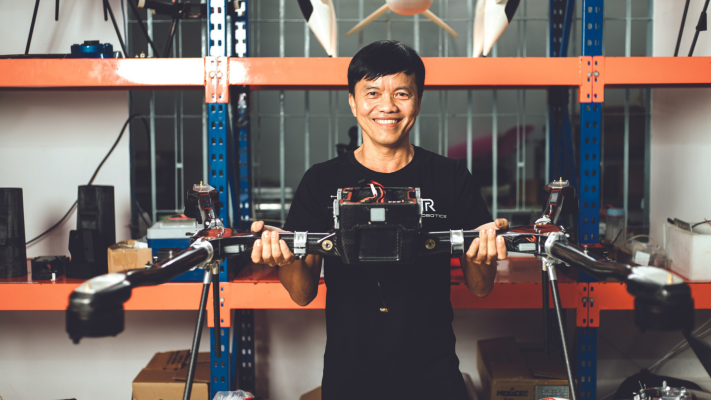 chân dung tiến sĩ Lương Việt Quốc, Realtime Robotics (Hera Drone) Niềm tự hào Drone Việt xuất khẩu đi Mỹ