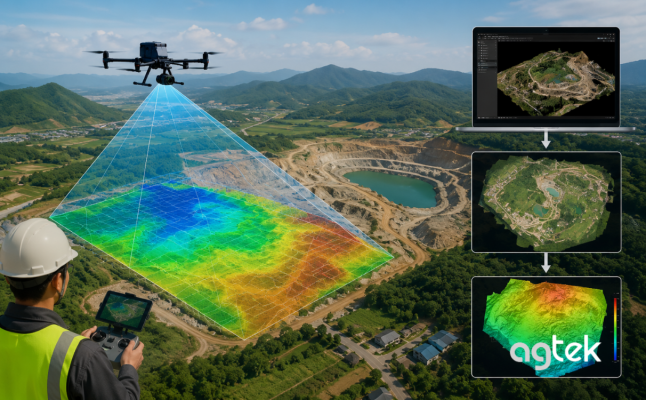 Drone quét địa hình cho quy hoạch