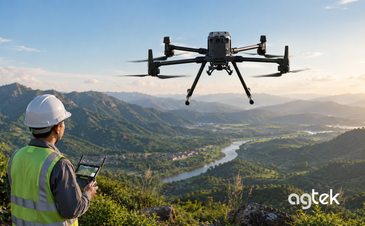 DJI Matrice kiểm tra hạ tầng chính xác