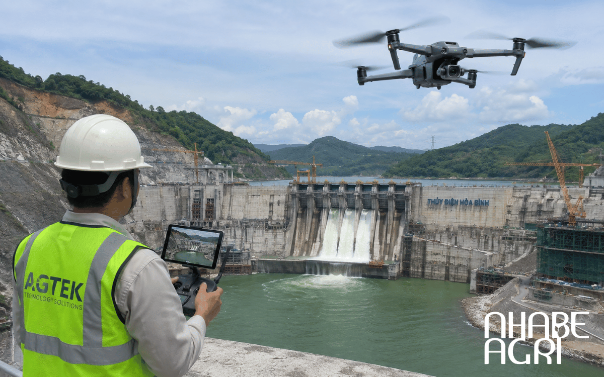 Công nghệ drone hỗ trợ quan sát nhanh trên phạm vi lớn.