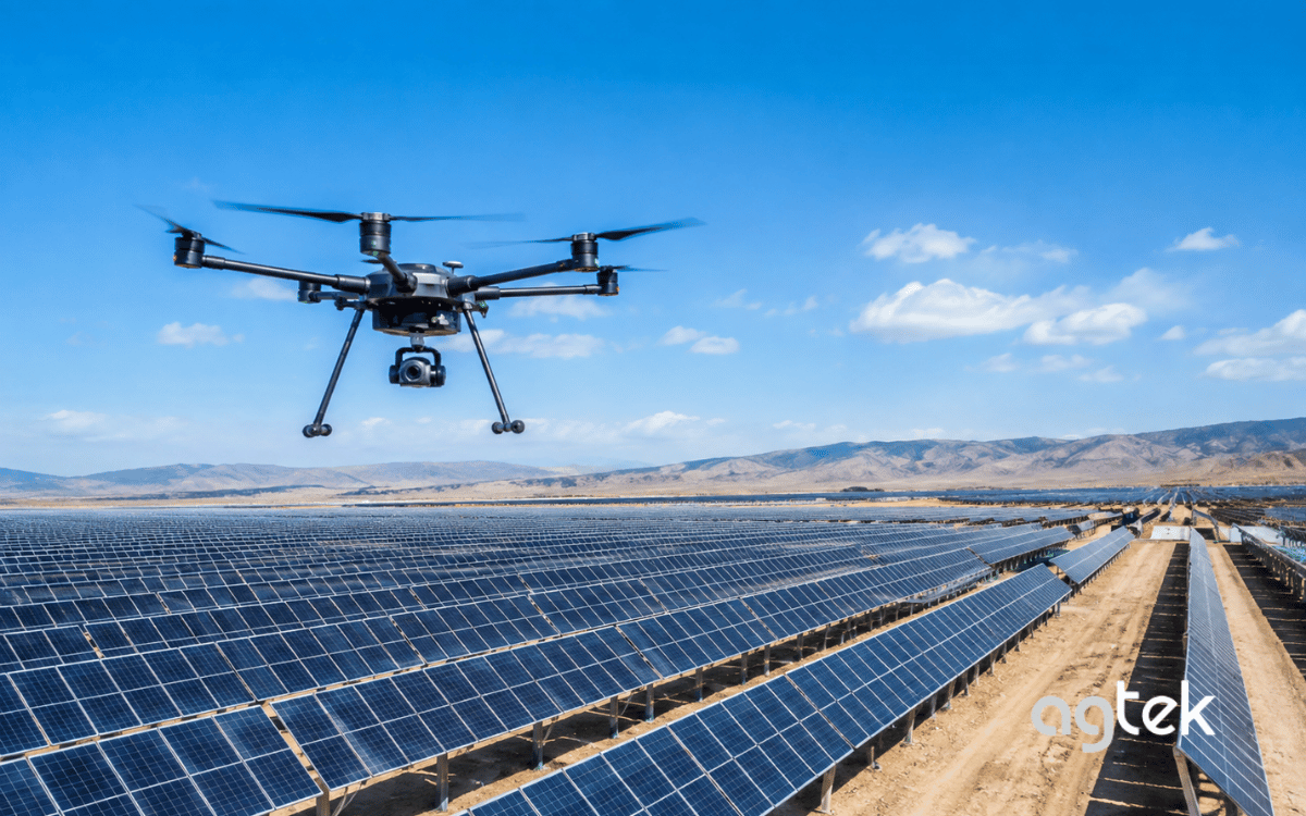 AGTEK cung cấp giải pháp drone phục vụ kiểm tra điện mặt trời.