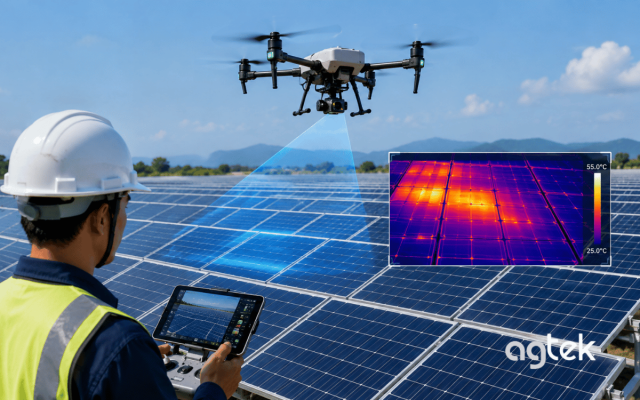 UAV thu thập dữ liệu nhiệt phục vụ bảo trì hệ thống