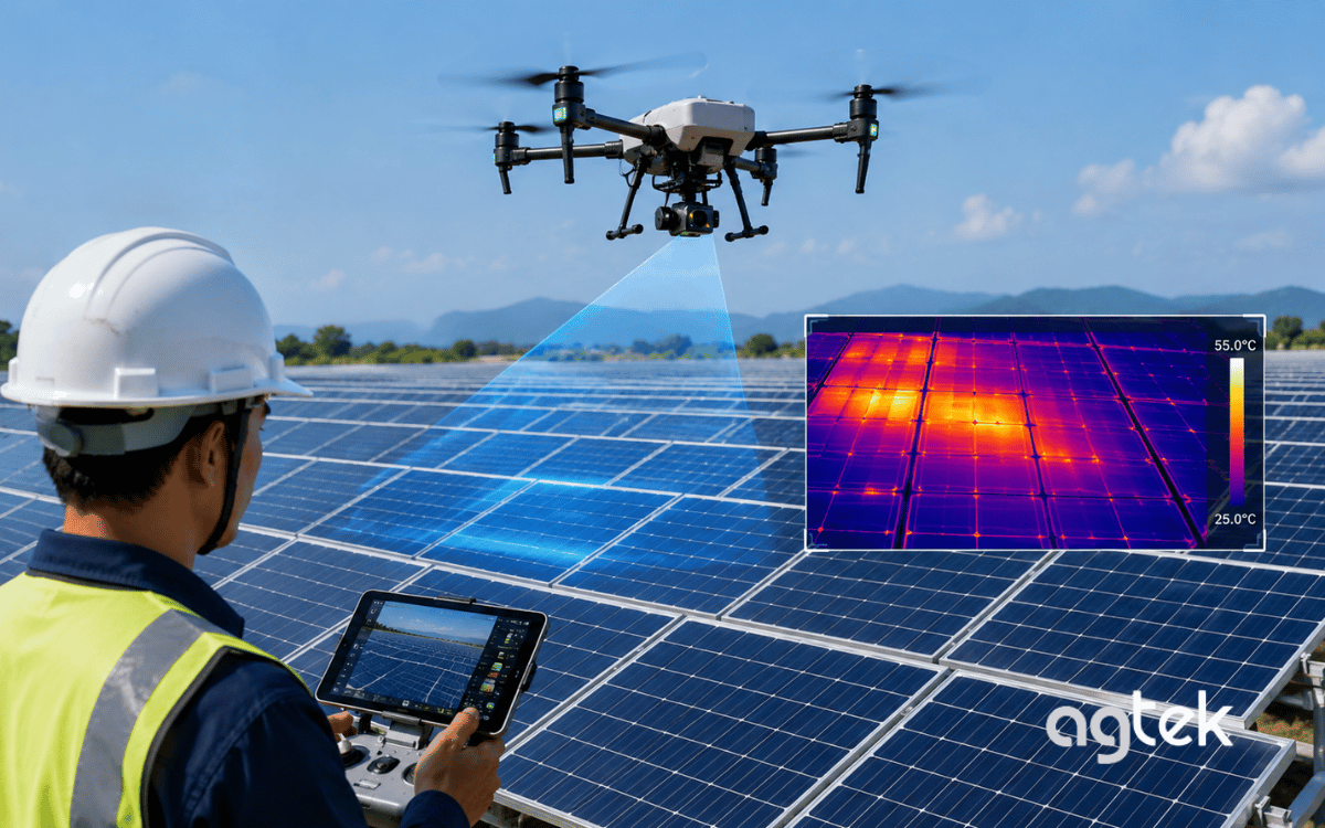 UAV thu thập dữ liệu nhiệt phục vụ bảo trì hệ thống
