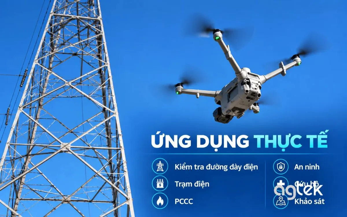 Liên hệ AGTEK tư vấn cấu hình DJI Matrice 5TD.