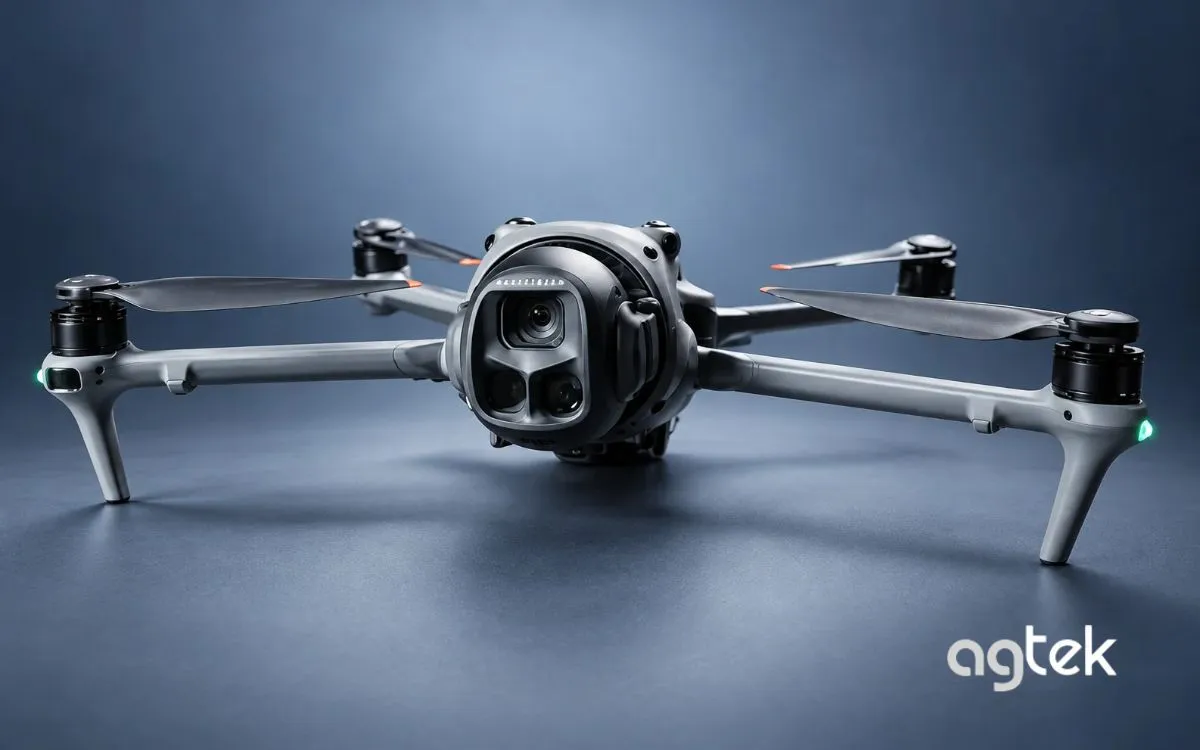 DJI Mavic 5 Pro qua hình ảnh minh họa concept.