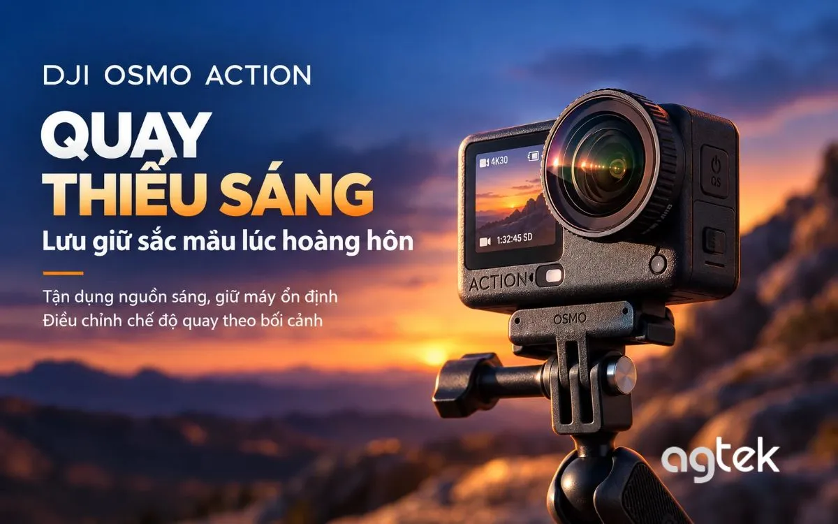 Thử khả năng quay thiếu sáng trong bối cảnh thực tế.