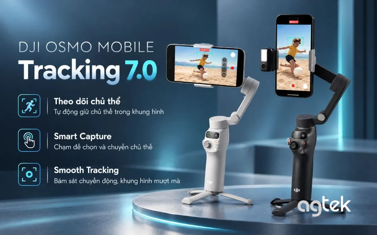 DJI Osmo Mobile 7: Thông số, ưu nhược điểm và giá bán