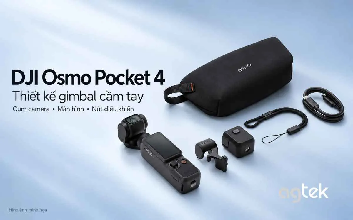 Tham khảo DJI Osmo Pocket 4 tại cửa hàng AGTEK.