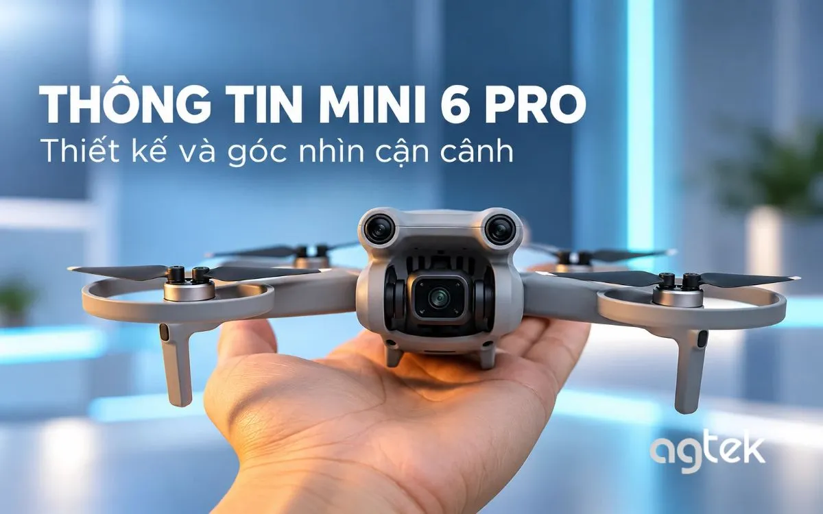 Lịch ra mắt DJI Mini 6 Pro vẫn cần kiểm chứng.