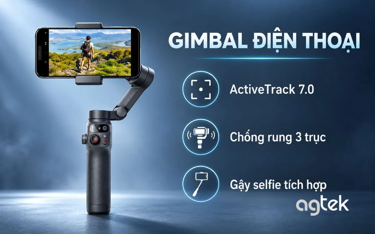 Lựa chọn DJI gimbal theo tải trọng.