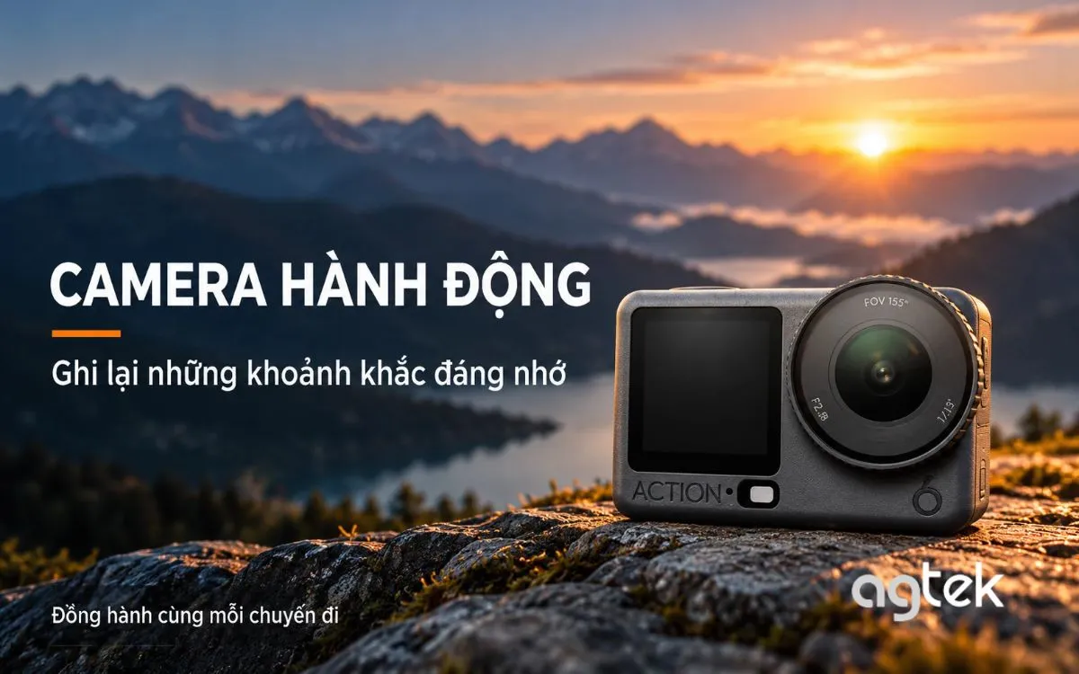 Camera DJI đồng hành cùng những chuyến đi khám phá.