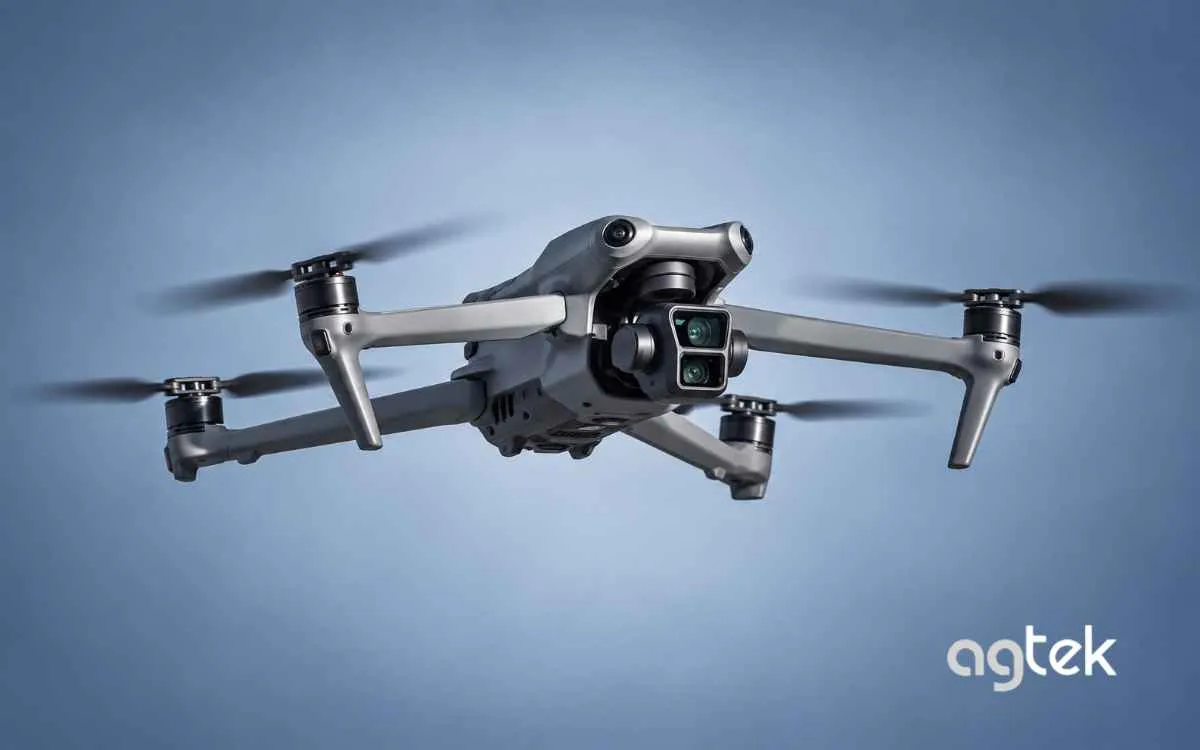 LiDAR phía trước trên DJI Air 3S hỗ trợ nhận biết vật cản.