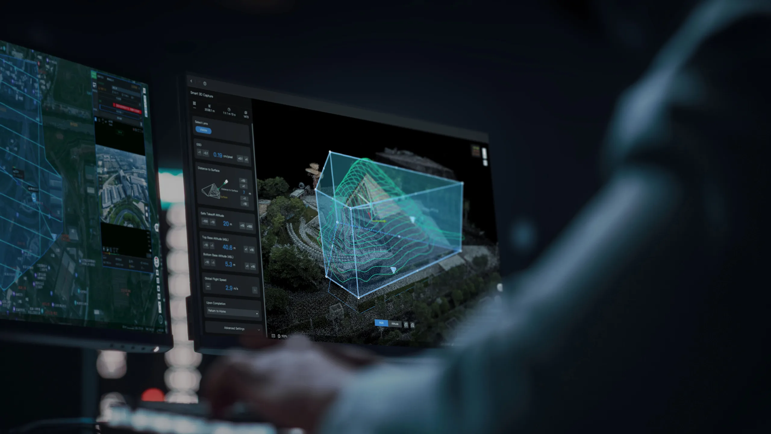 Khi kết hợp với DJI FlightHub 2, Dock 3 nâng cao đáng kể mức độ thông minh và hiệu quả của tác nghiệp từ xa.