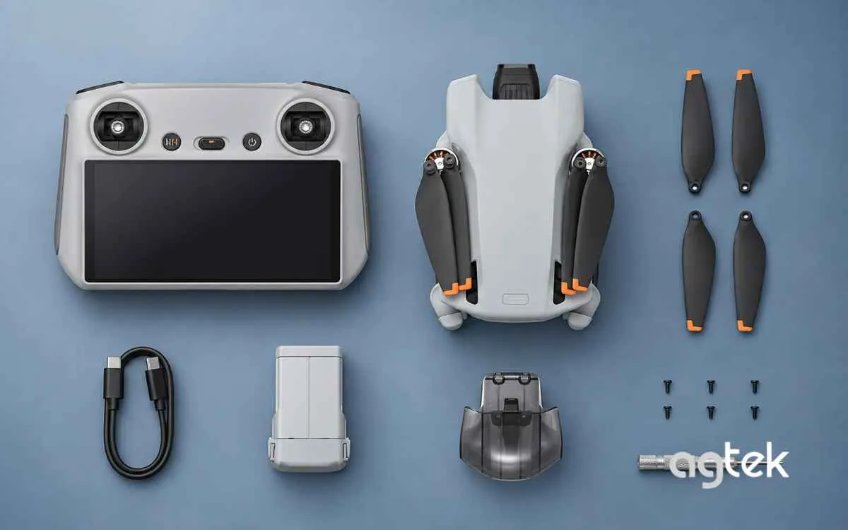 Thiết kế gấp gọn của DJI Mini 3.